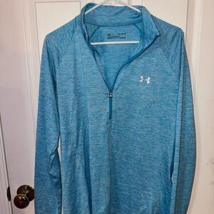 Under Armour Light Blue Performance Pullover